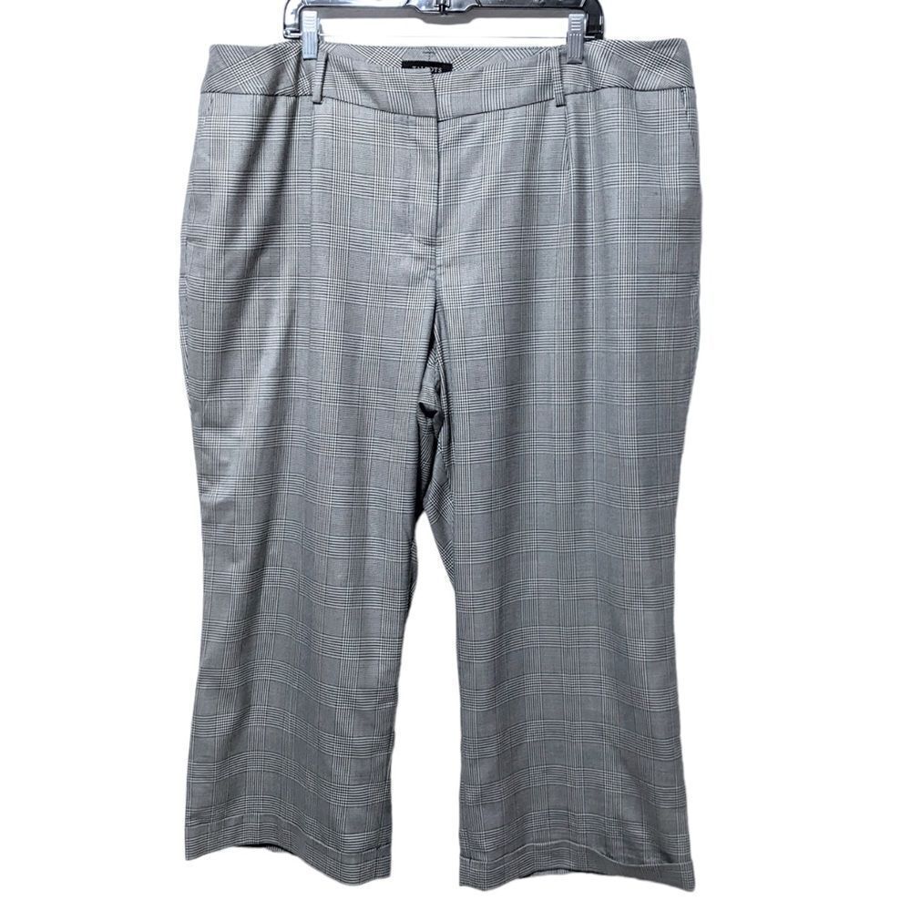 Talbots Houndstooth Wool Blend Signature Trouser … - image 1
